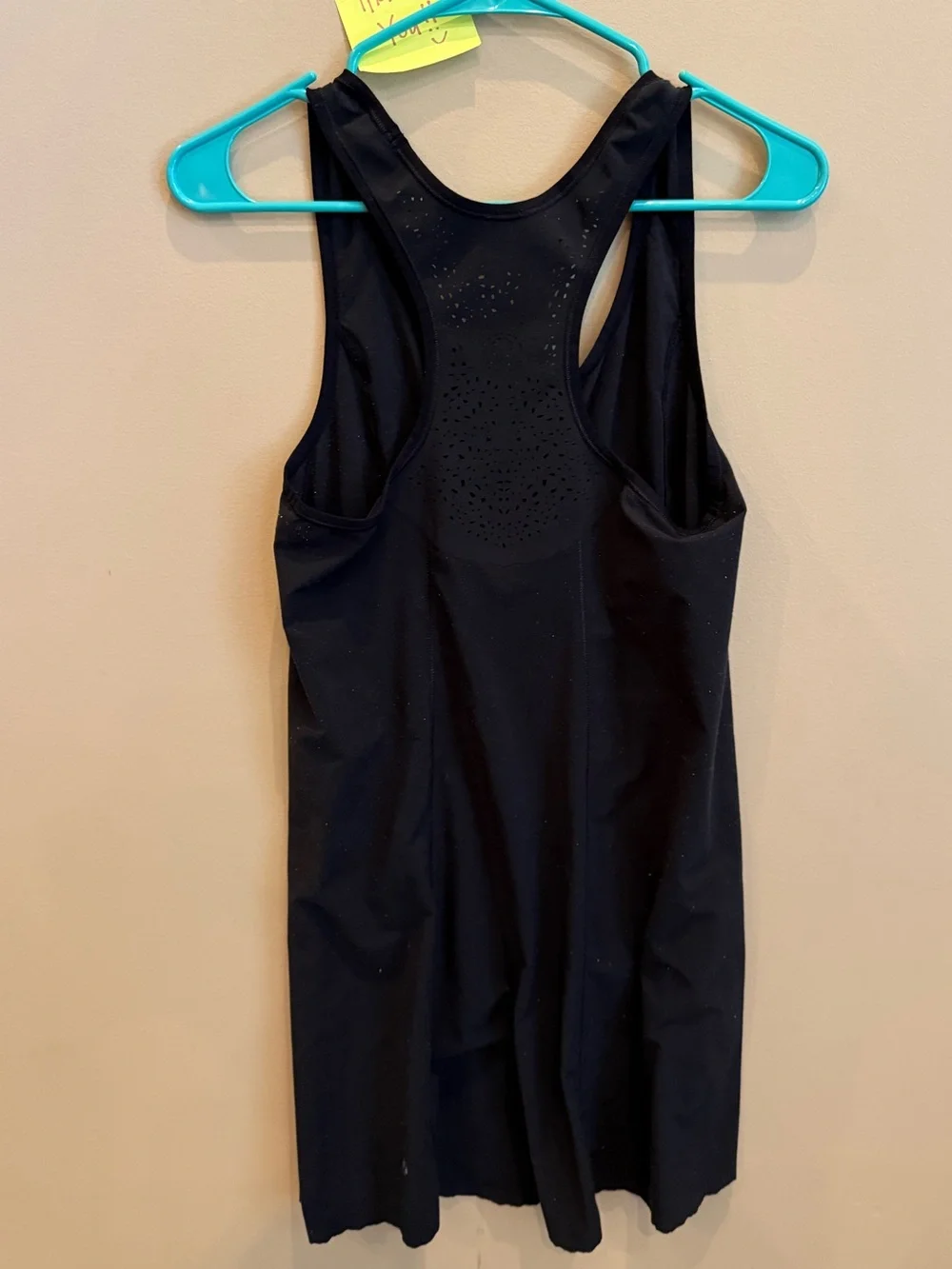 lululemon athletica Black Racerback Tunic